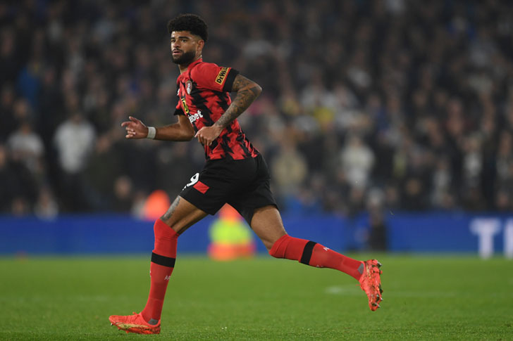 Dominic Solanke of Bournemouth Dominic Solanke of Bournemouth