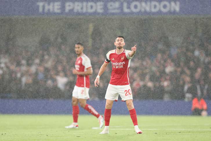 Jorginho of Arsenal Jorginho of Arsenal